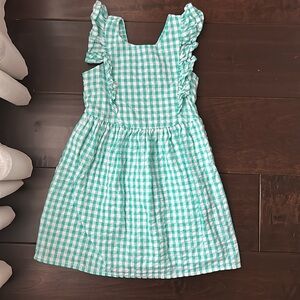 Primark Mint White Checkered Summer Dress 18-24mo